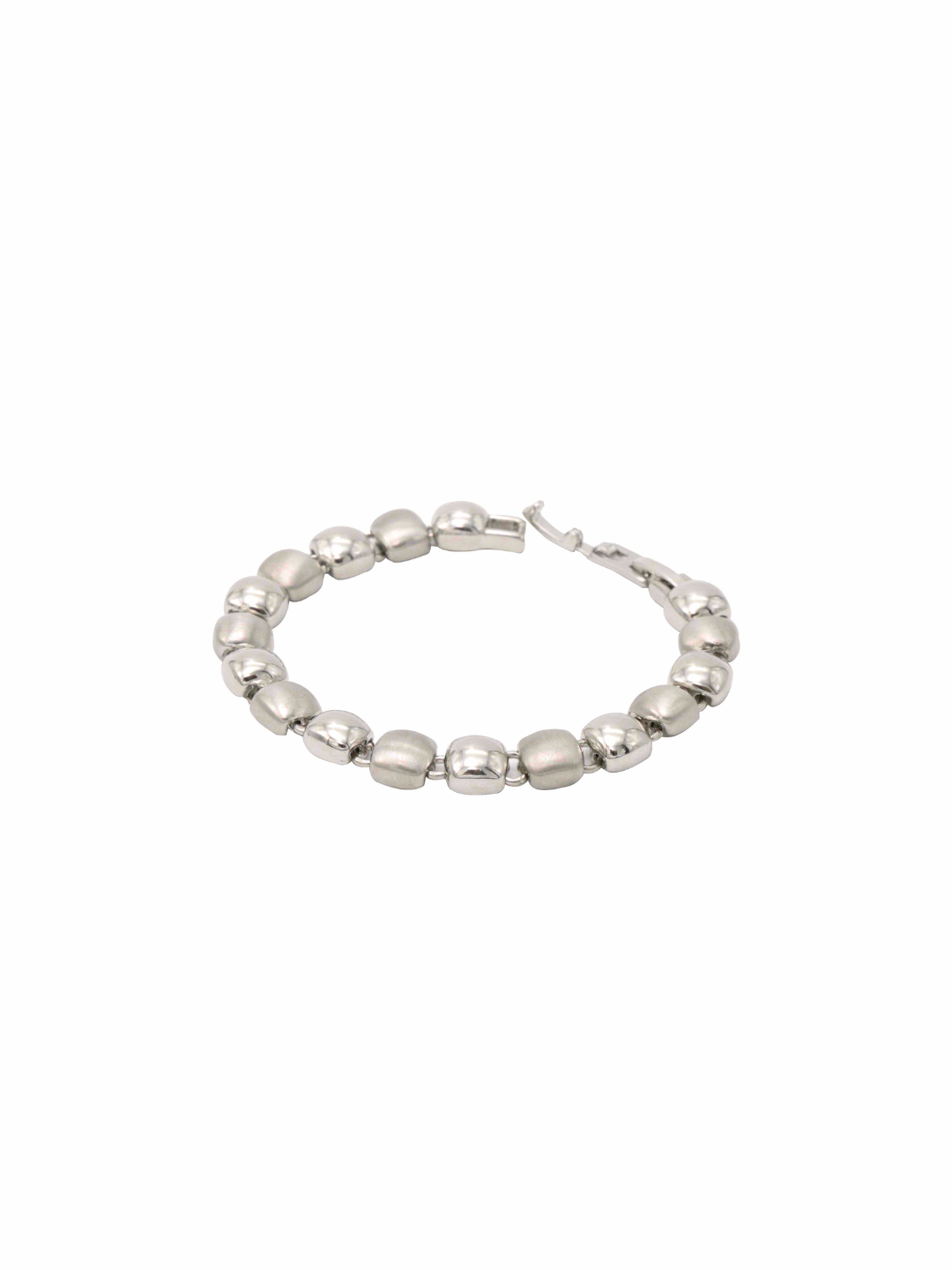 Itrani Silver Bead Elegance Brass Bracelet
