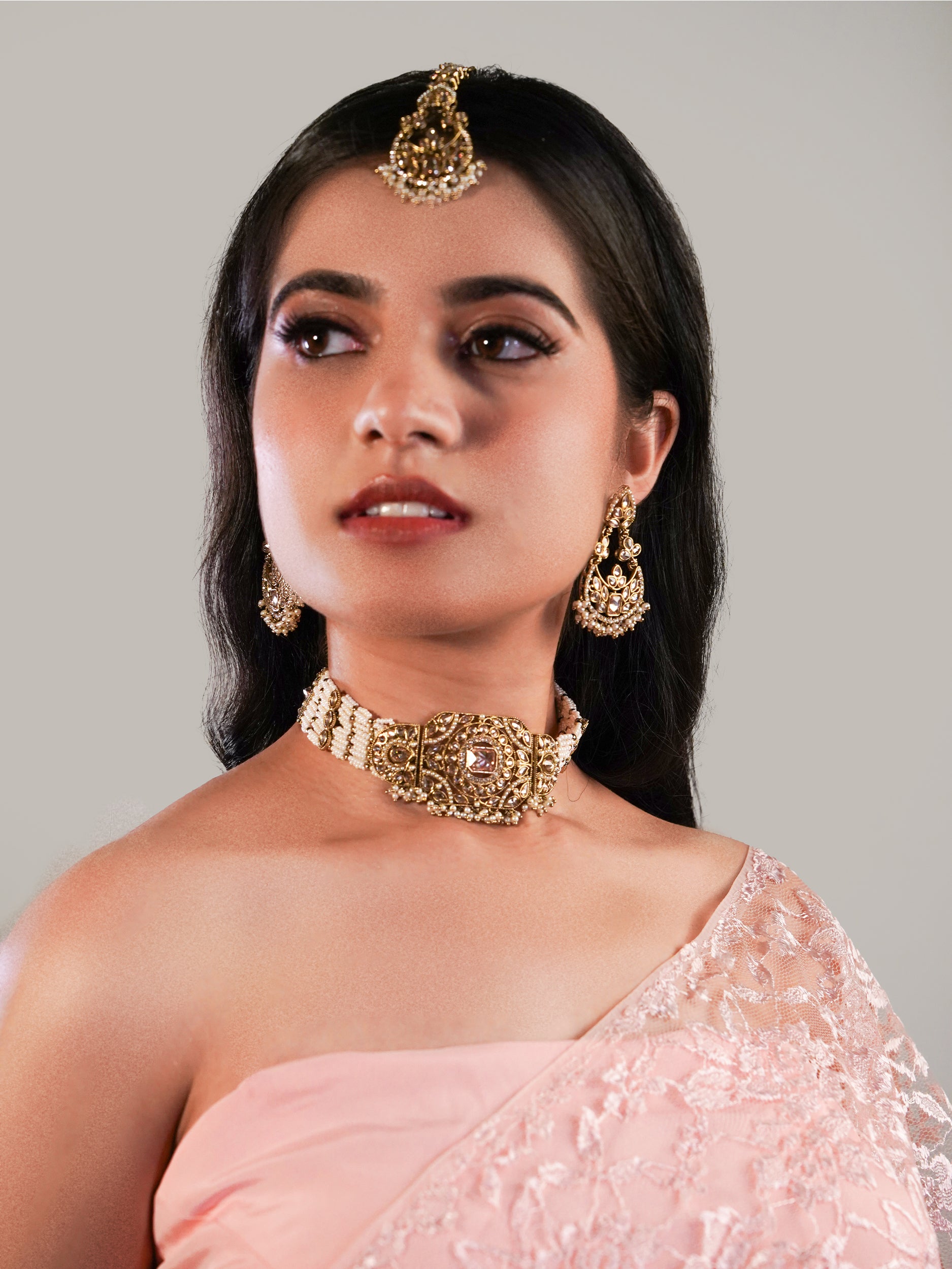 Itrani LCT Pearl Choker Set Clearance