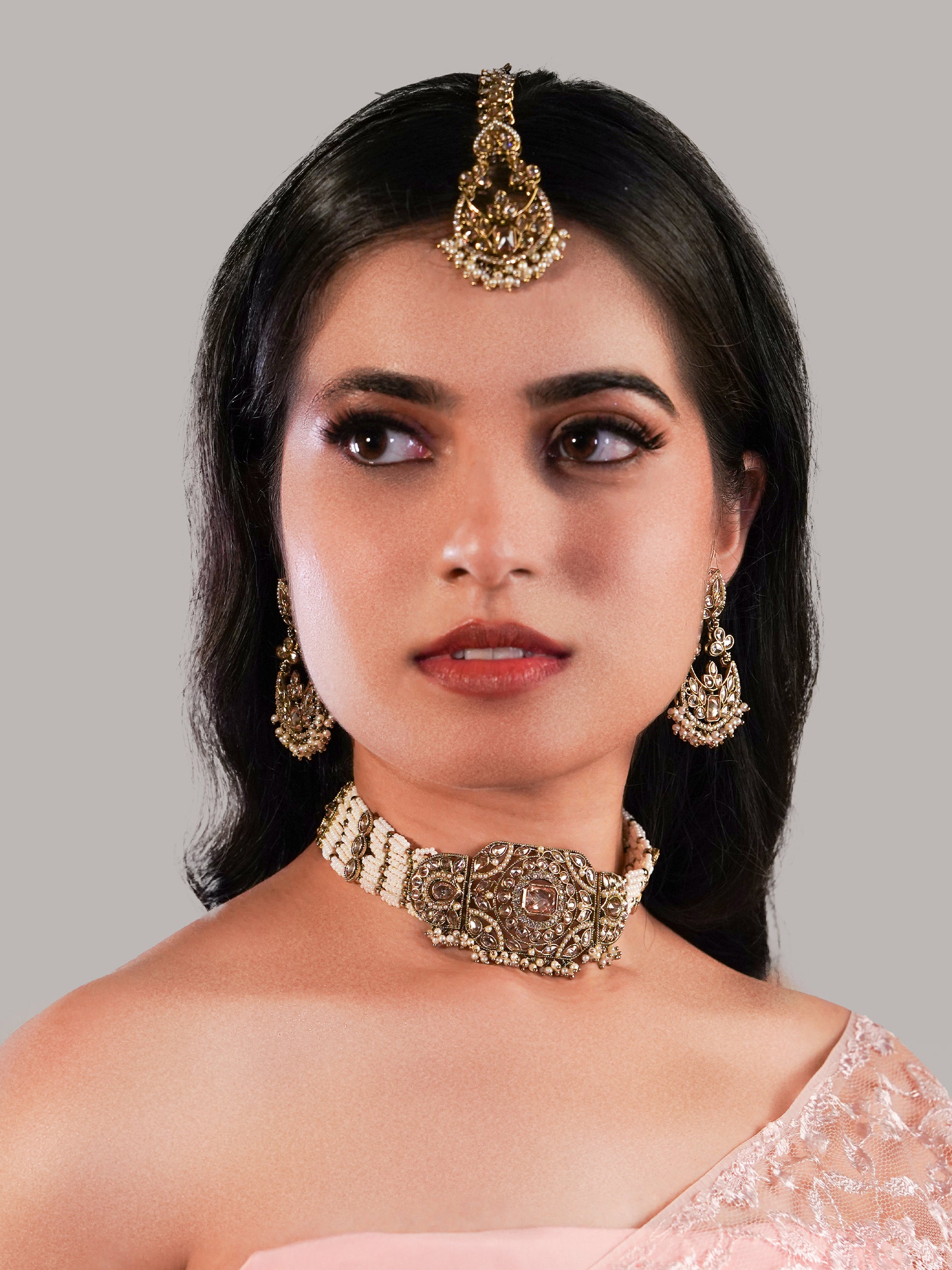 Itrani LCT Pearl Choker Set Clearance