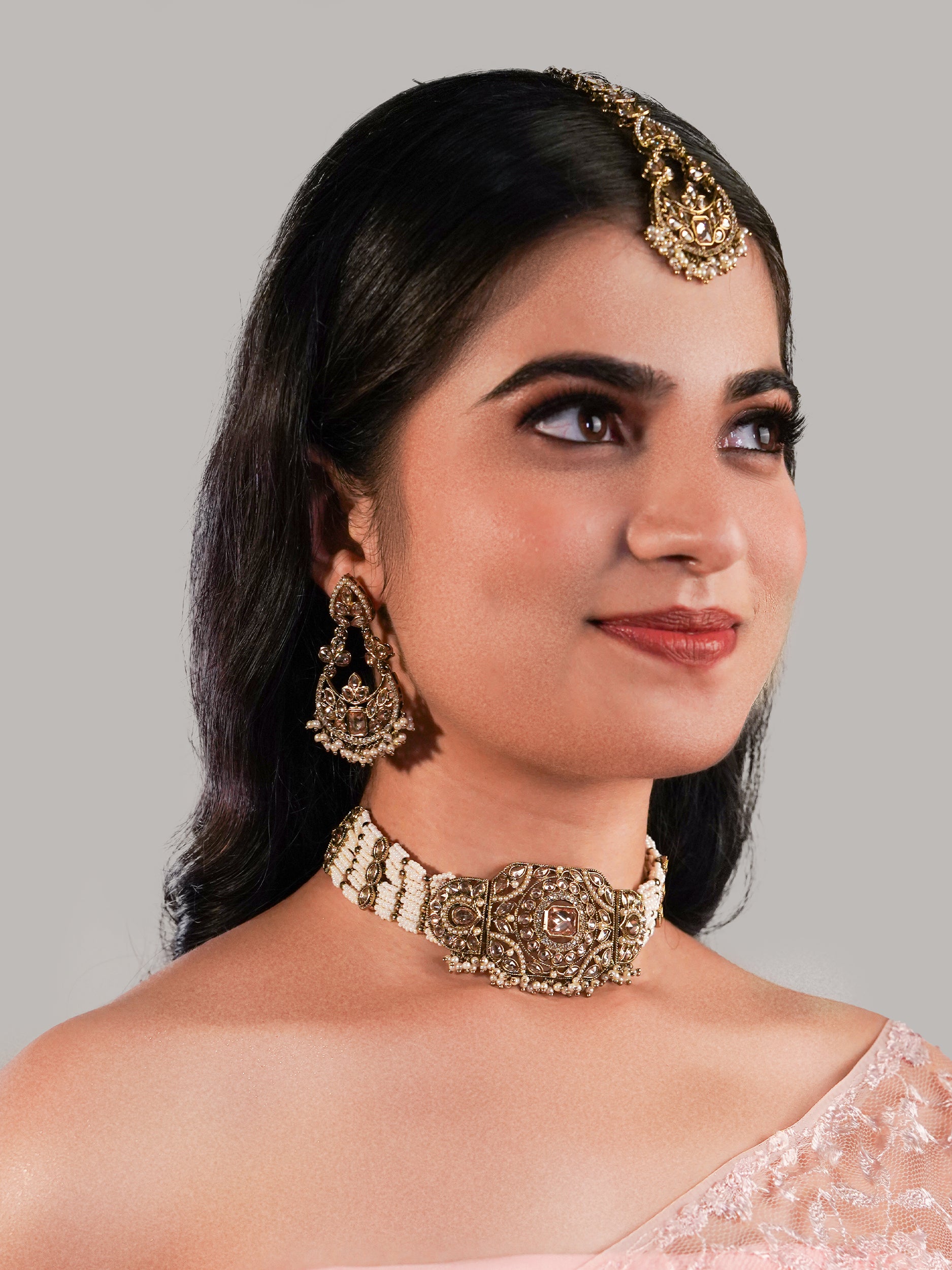 Itrani LCT Pearl Choker Set Clearance