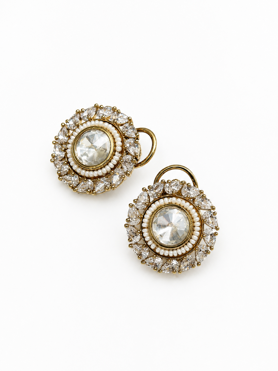 Itrani Gulnar Statment Earring-Anti Tarnish Cocktail Earring