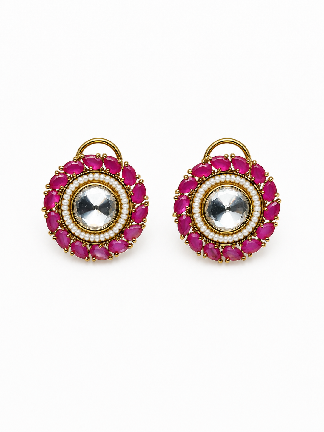 Itrani Gulnar Statment Earring-Anti Tarnish Cocktail Earring
