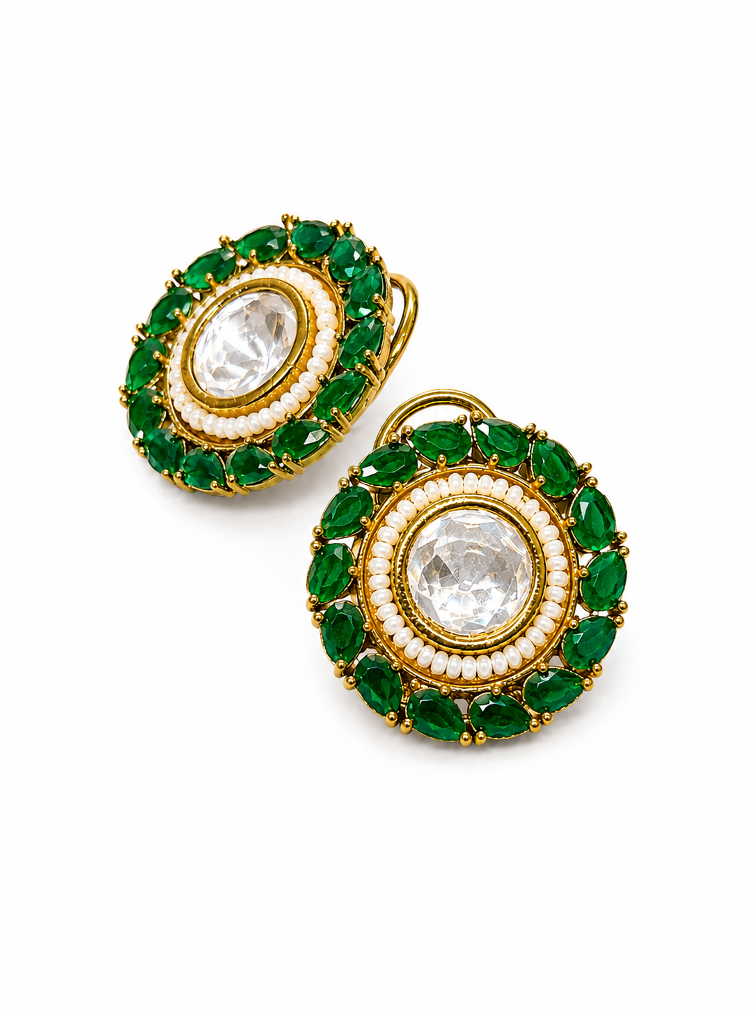 Itrani Gulnar Statment Earring-Anti Tarnish Cocktail Earring