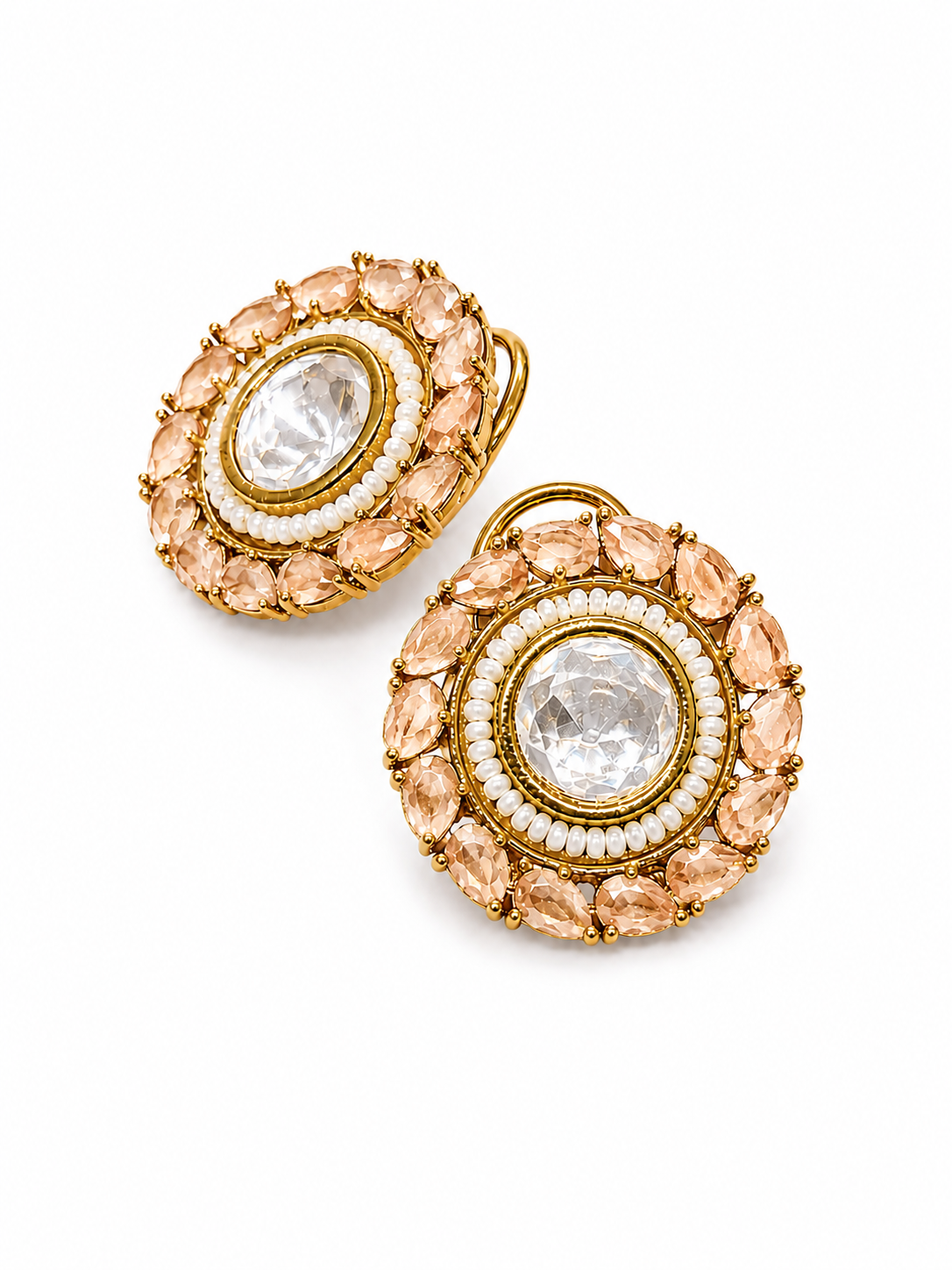 Itrani Gulnar Statment Earring-Anti Tarnish Cocktail Earring