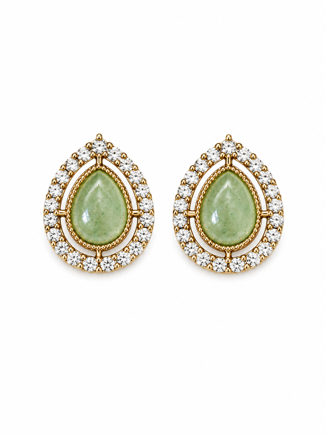π Itrani Grace Teardrop Crystal Studs (100% off)