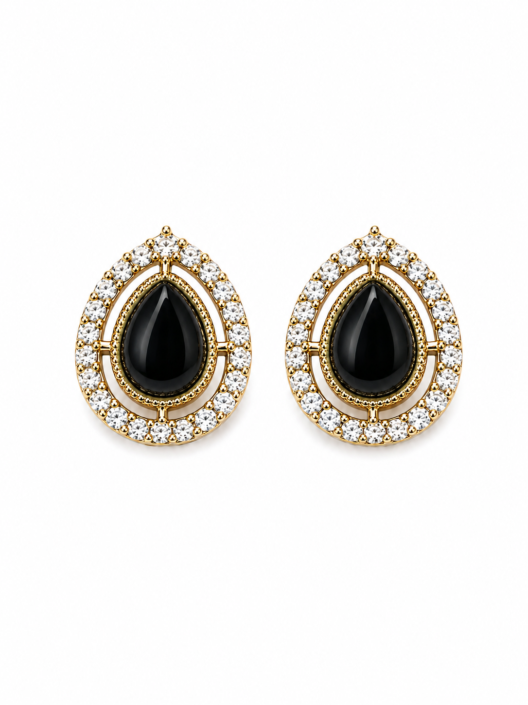 π Itrani Grace Teardrop Crystal Studs (100% off)