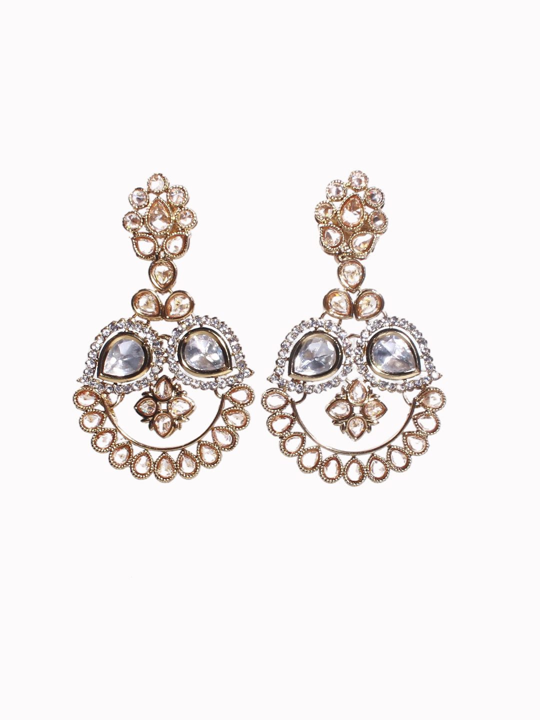 Regal Polki Layered Necklace Set