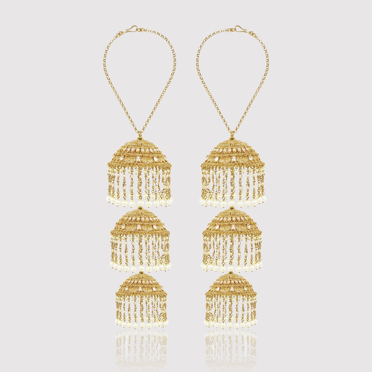 Itrani Regal Three-Layer Pearl Kaleera