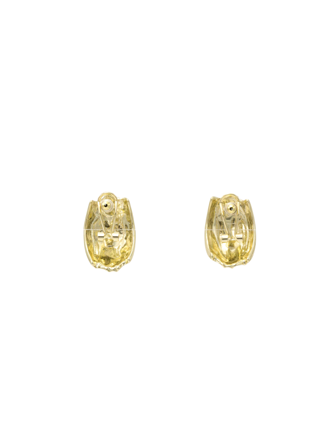 Itrani Sculpted Gleam Dome Earrings