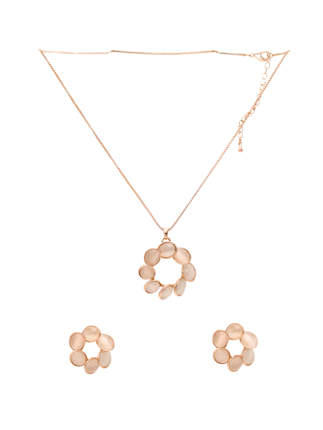 Itrani Petal Bloom Statement Necklace Set