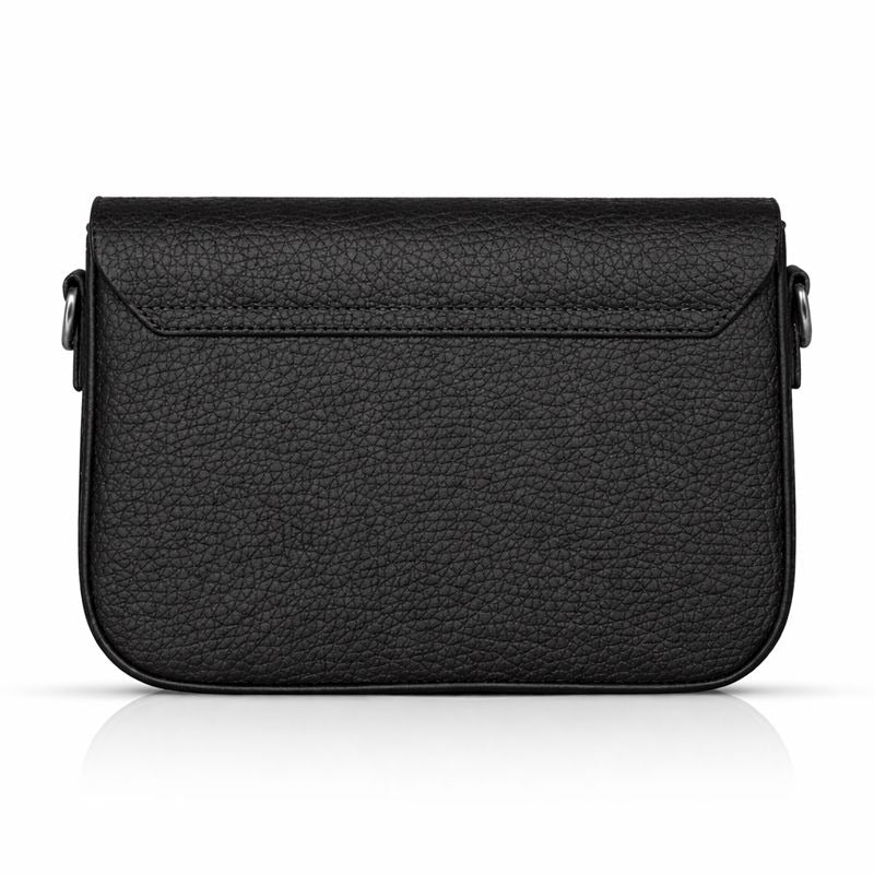 Itrani Urban Chic Rose Black Crossbody Bag