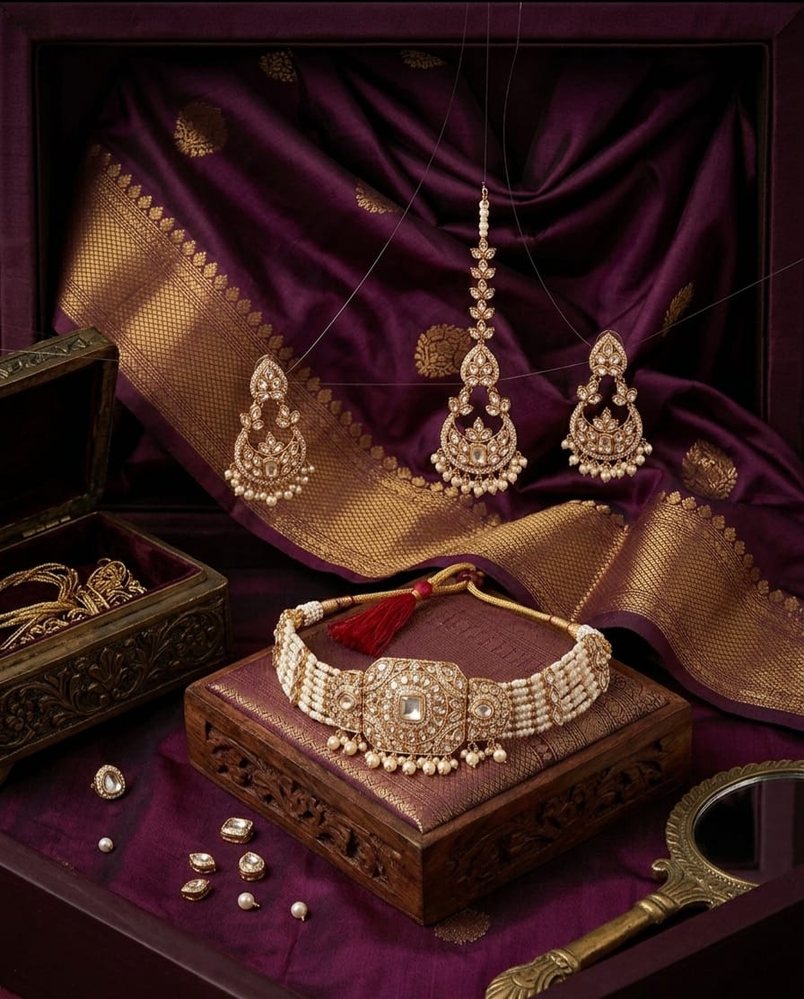 Itrani LCT Pearl Choker Set Clearance