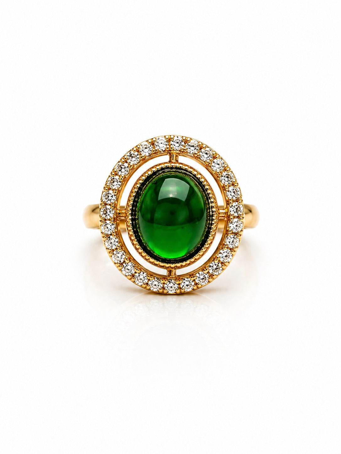 Itrani Elegant,Daily Wear Pastel Stone Statement Rings