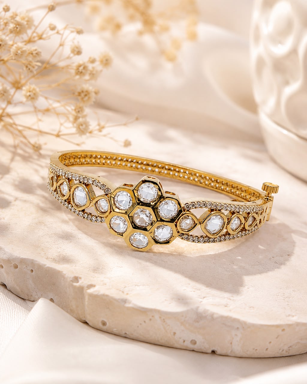 Itrani Aarohi Anti-Tarnish Brass Bracelet