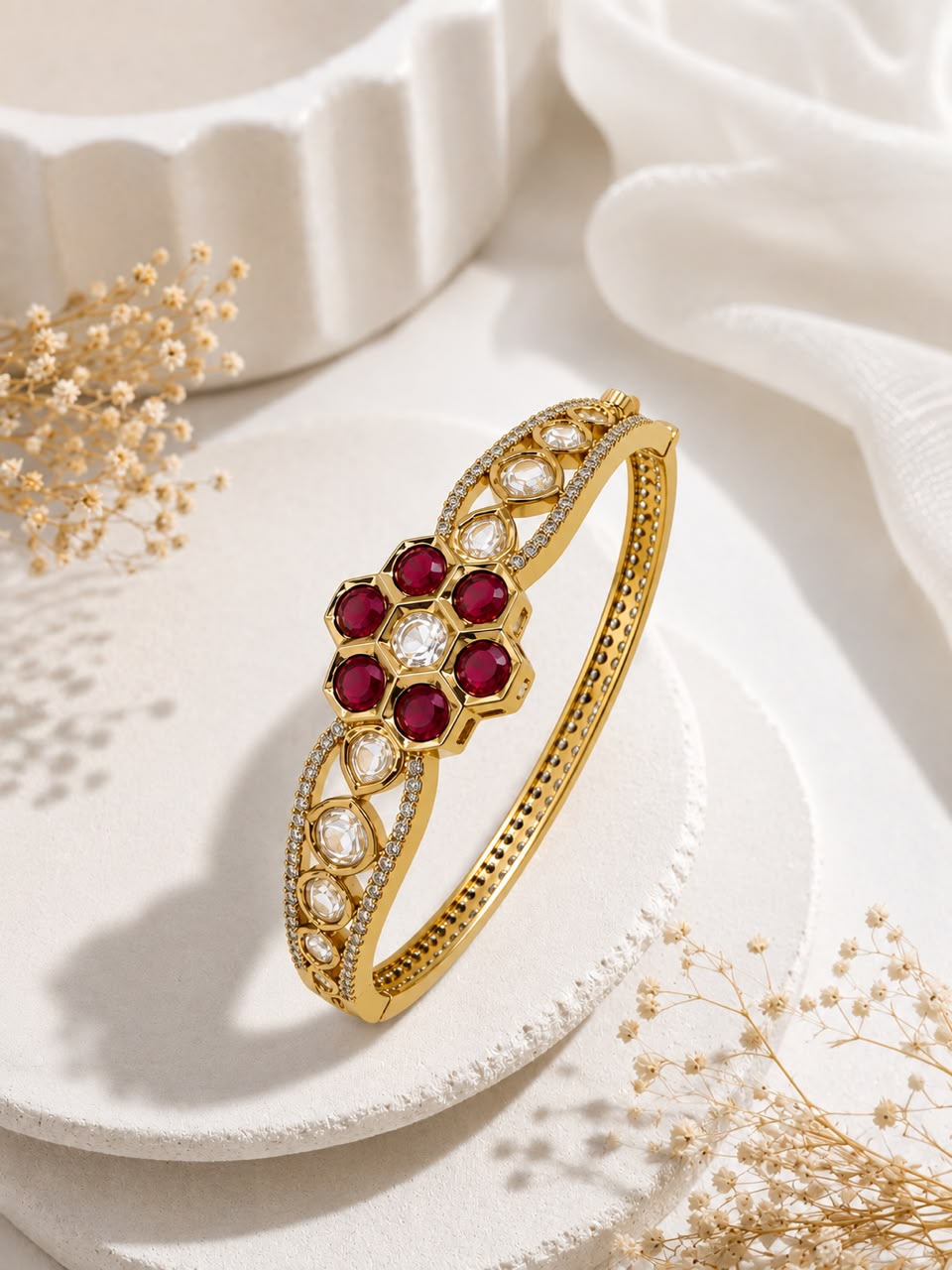 Itrani Aarohi Anti-Tarnish Brass Bracelet