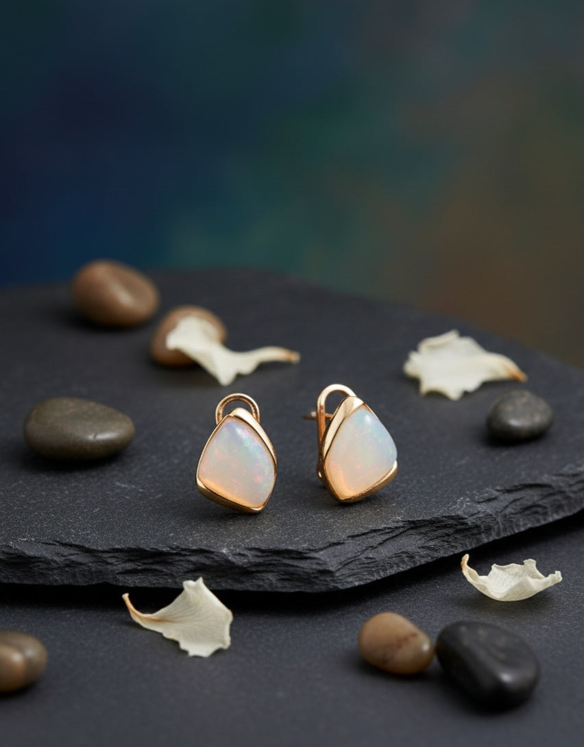Itrani Blush Petal Studs