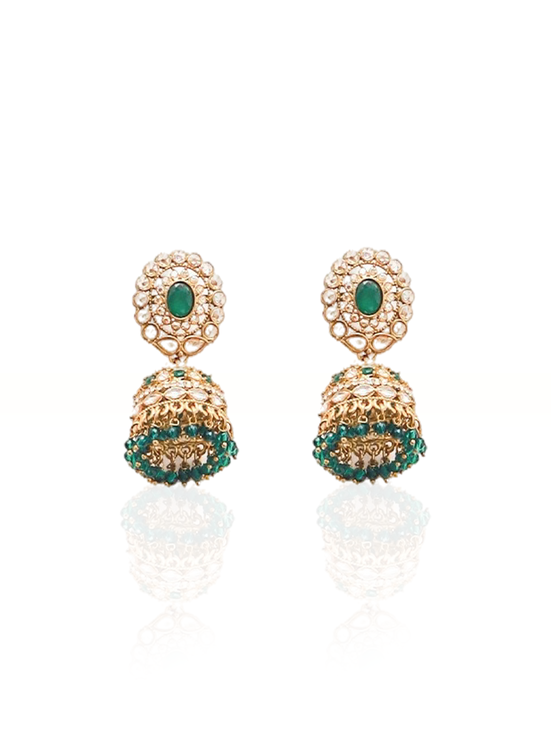 Itrani  Emerald Pearl  Choker Necklace Set