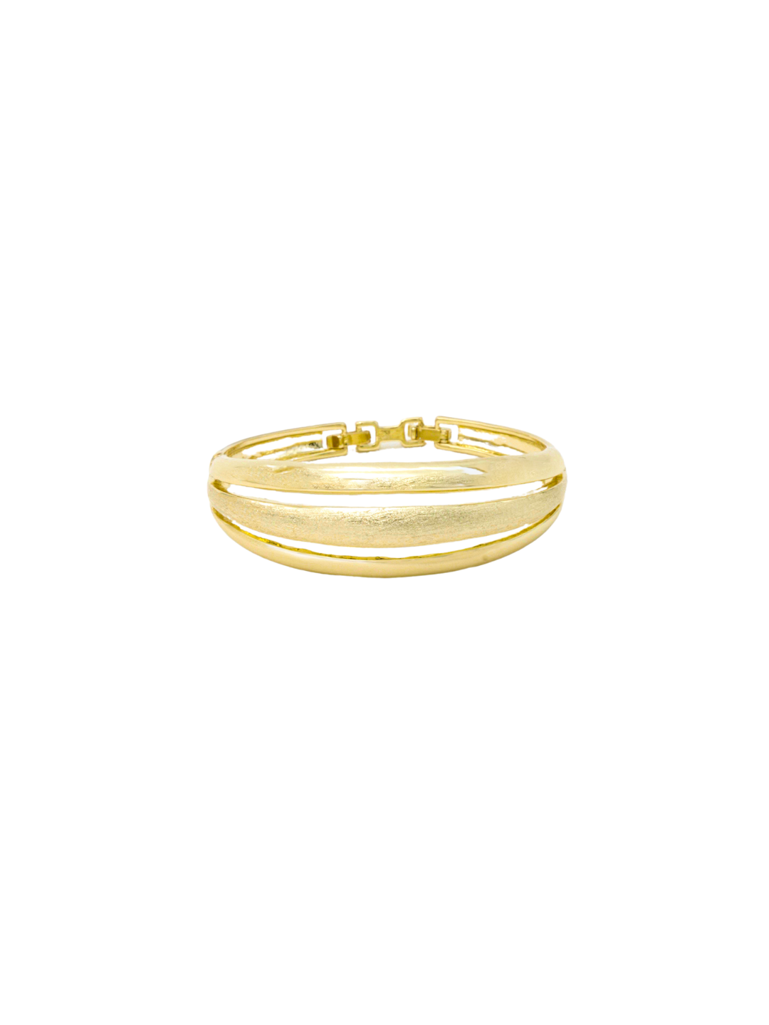 Itrani Silver Sleek Wave Cuff Bracelet