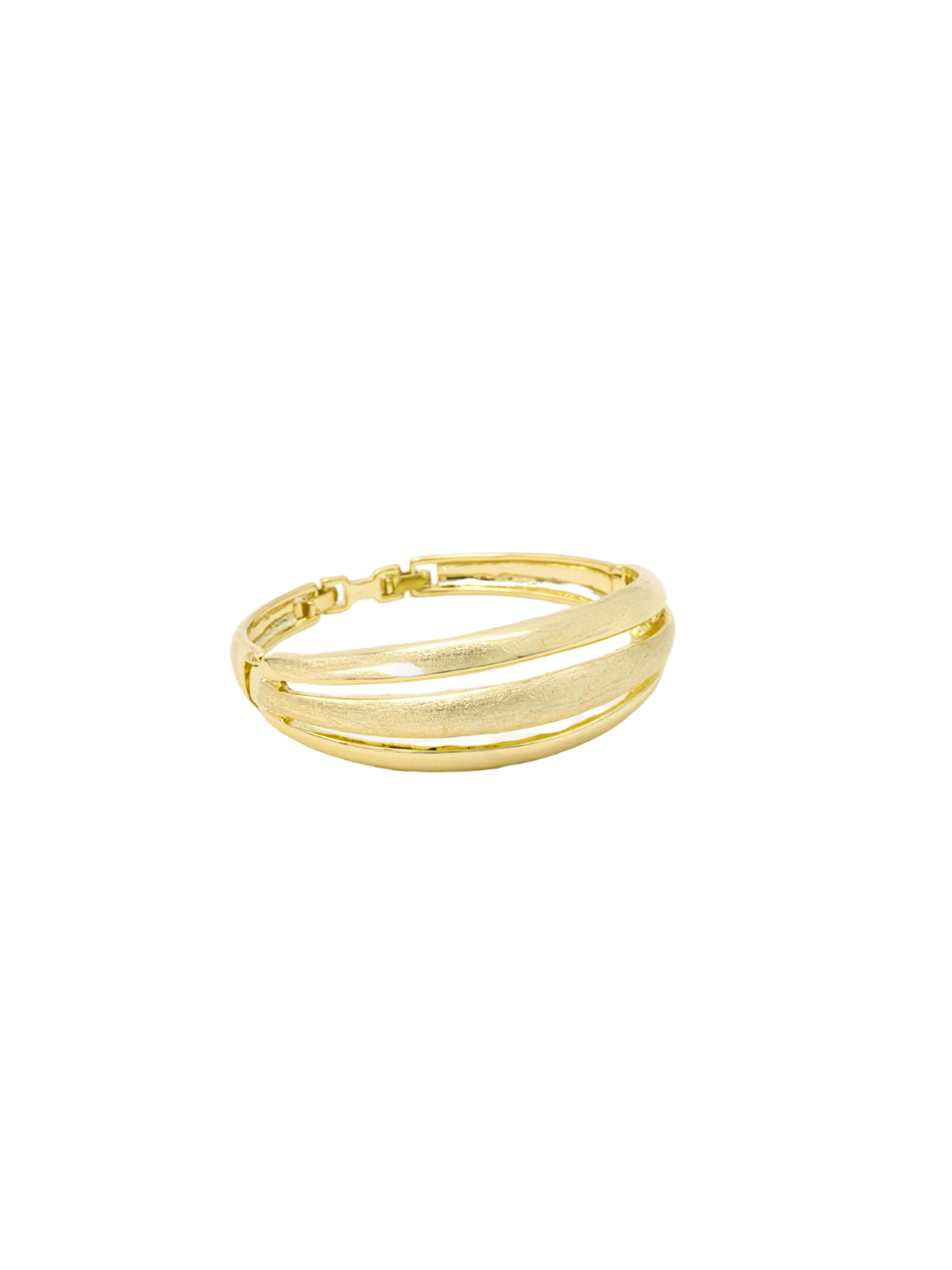 Itrani Silver Sleek Wave Cuff Bracelet