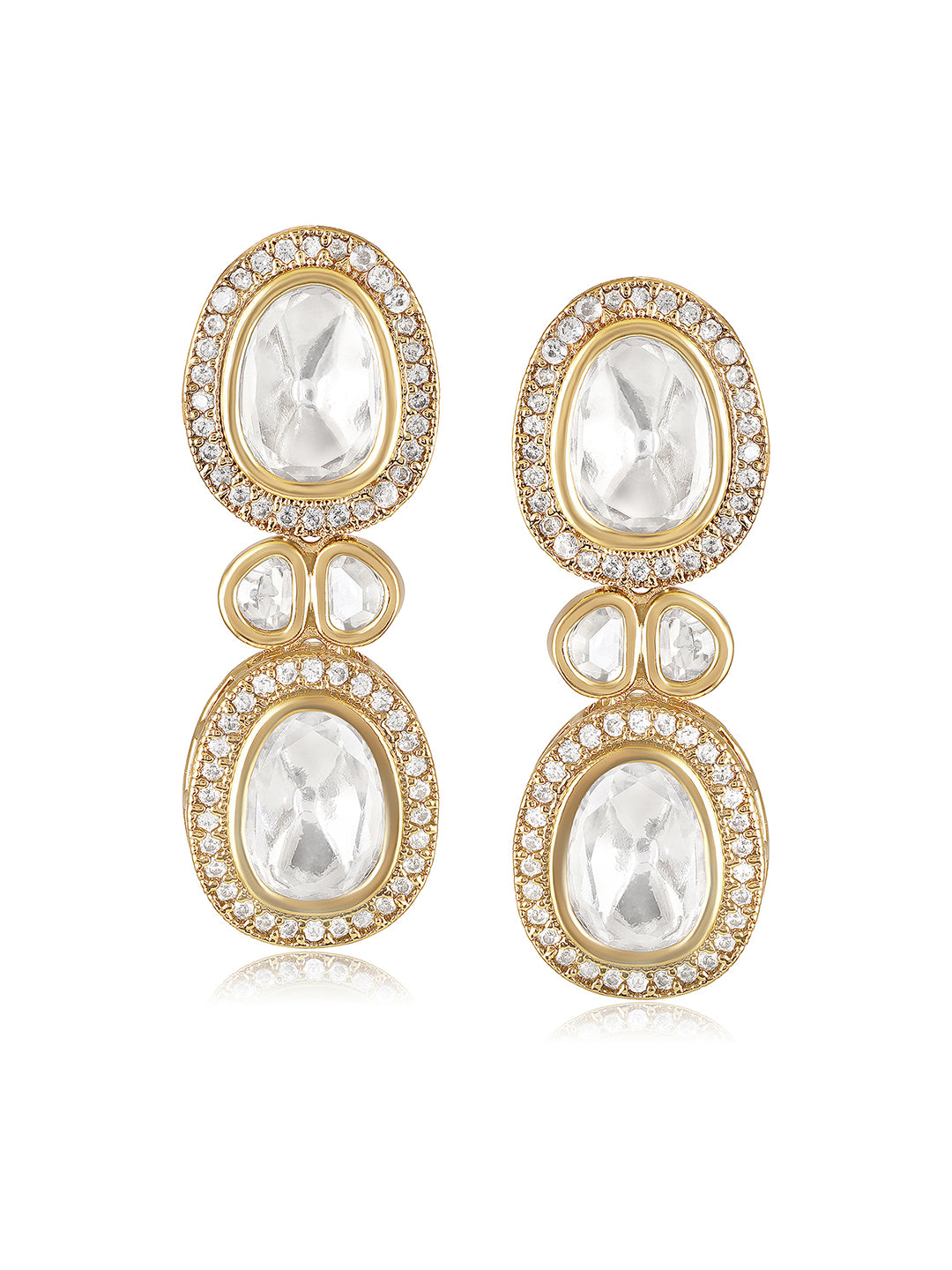Itrani Blush Radiance  Pink Stone Necklace Set