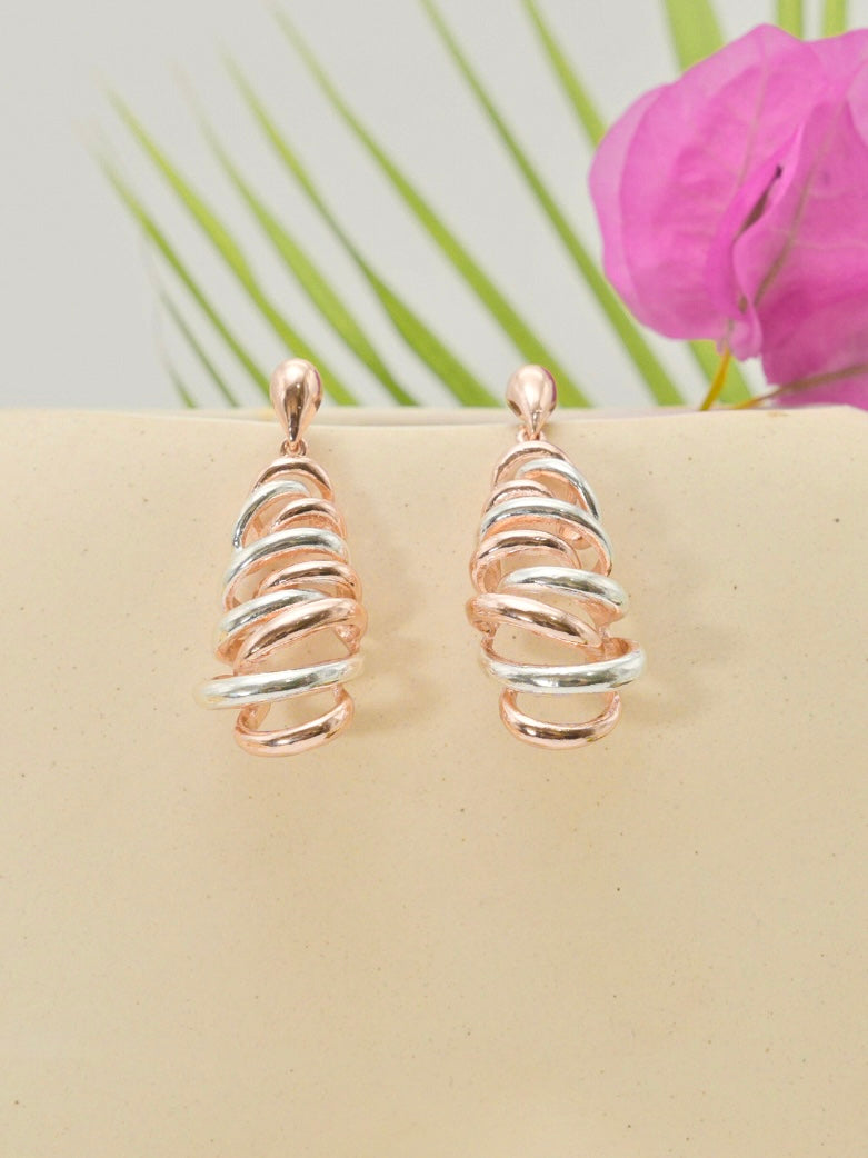 Itrani Spiral Luxe Drop Earrings