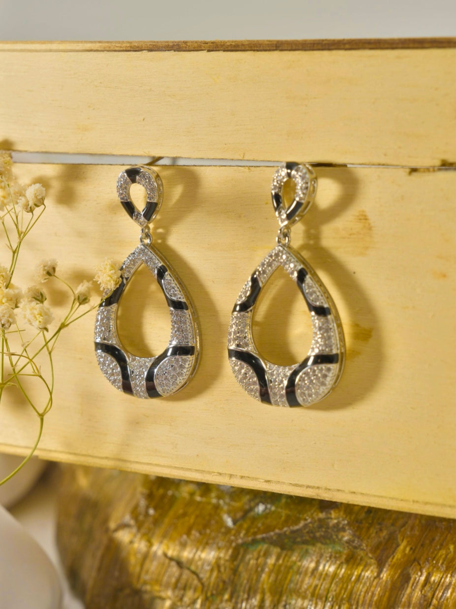 Itrani Midnight Wave Drop Earrings