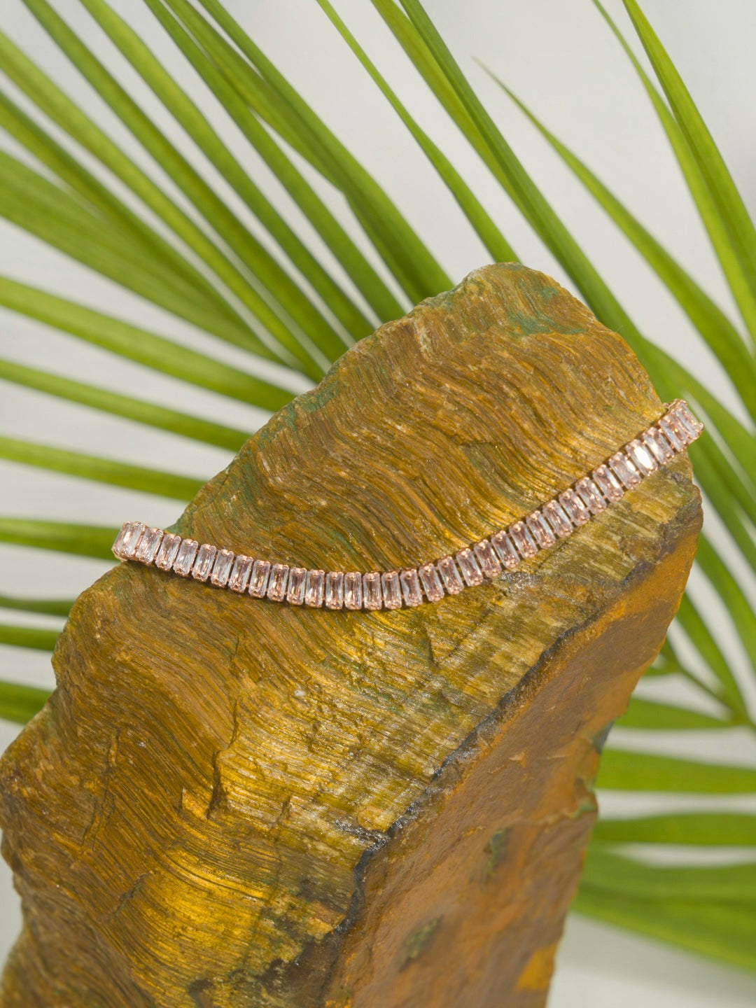 Itrani Rainbow Luxe Gemstone Brass Bracelet