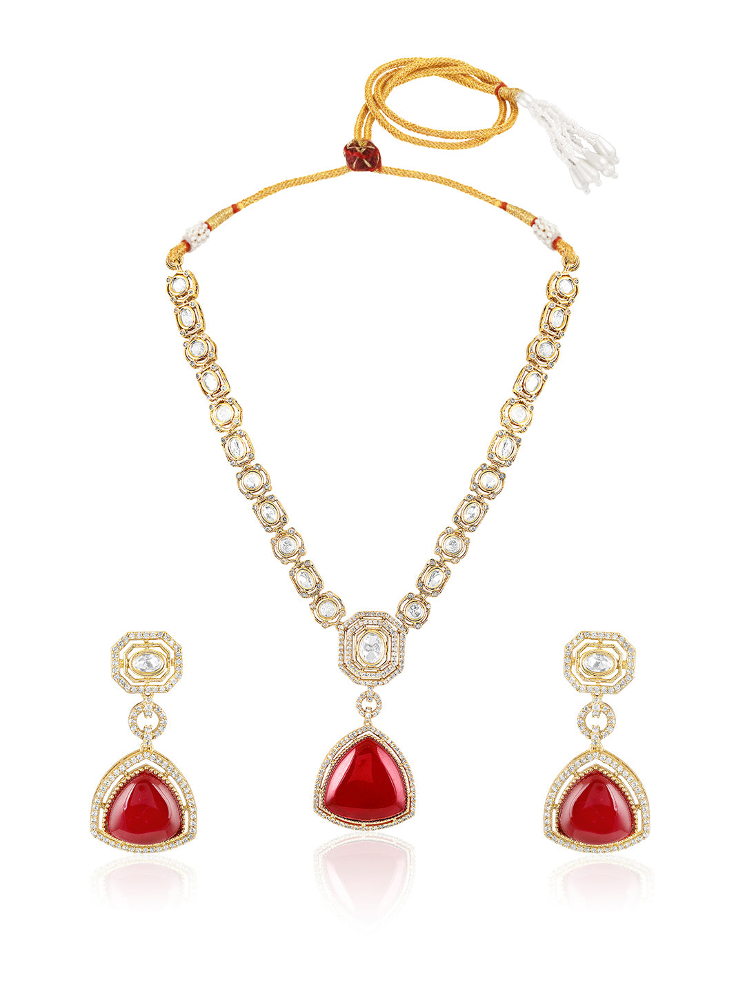 Itrani Ruby Majesty Necklace Set