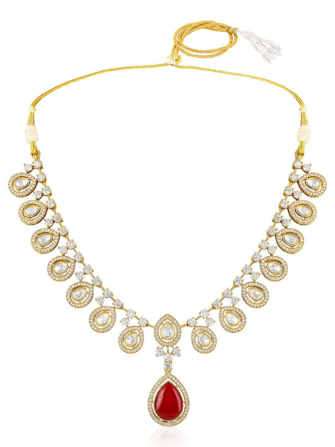 Itrani Ruby Elegance Necklace Set