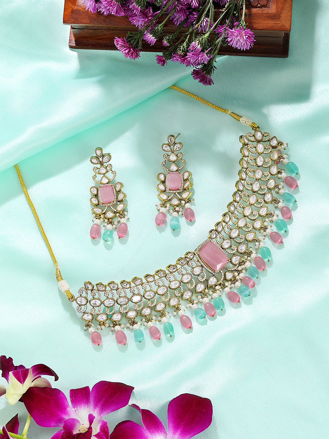 Itrani Rosé Radiance Pastle Colour Choker Set