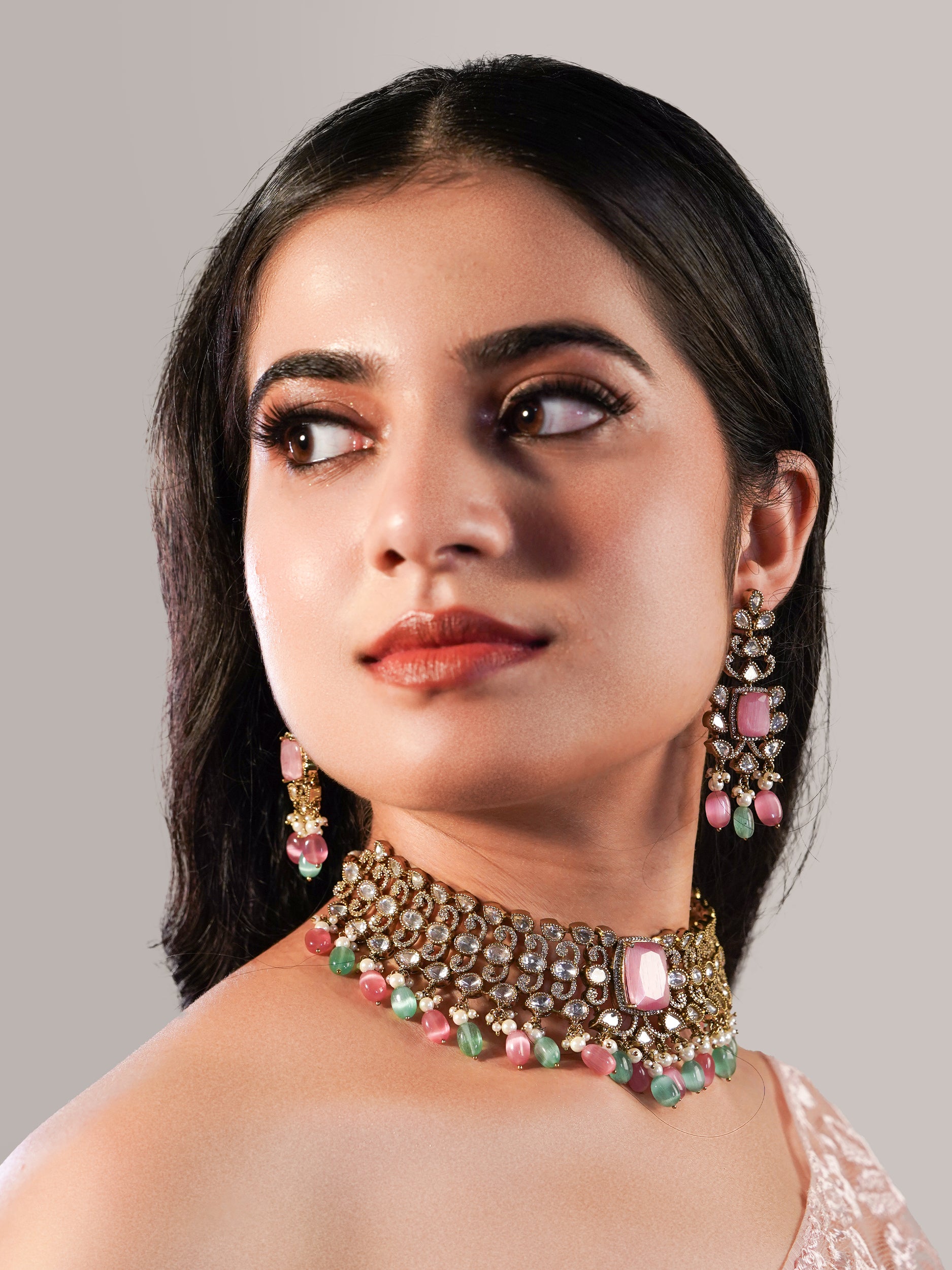 Itrani Rosé Radiance Pastle Colour Choker Set