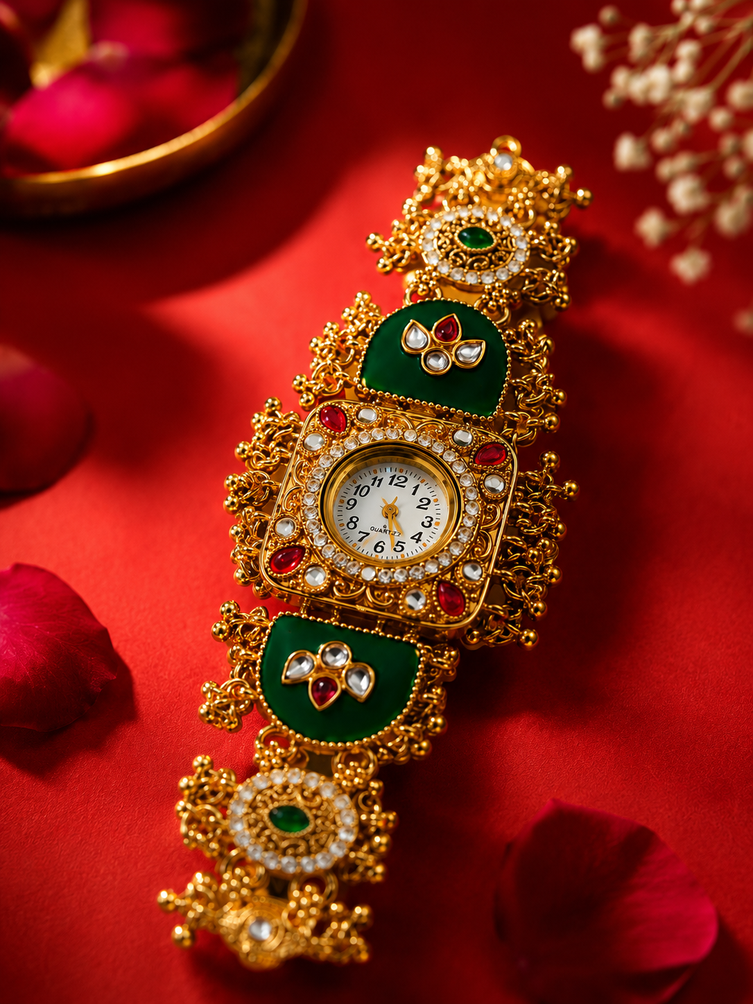 Itrani Square  Rajwada Royale Bracelet Watch