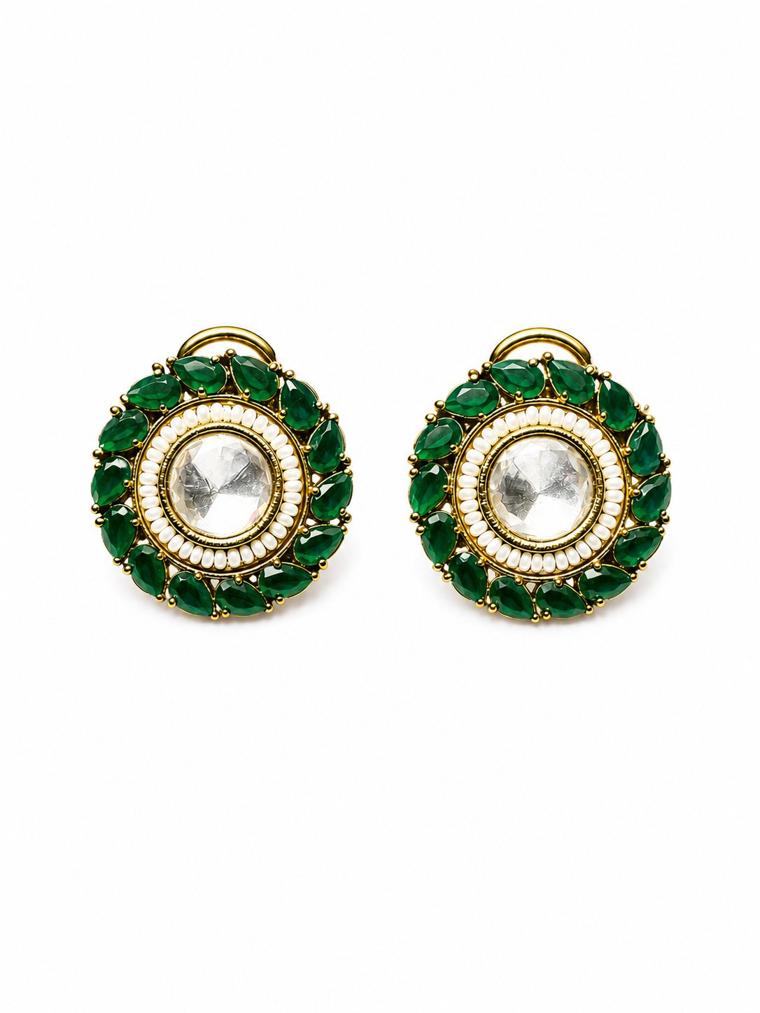 Itrani Gulnar Statment Earring-Anti Tarnish Cocktail Earring
