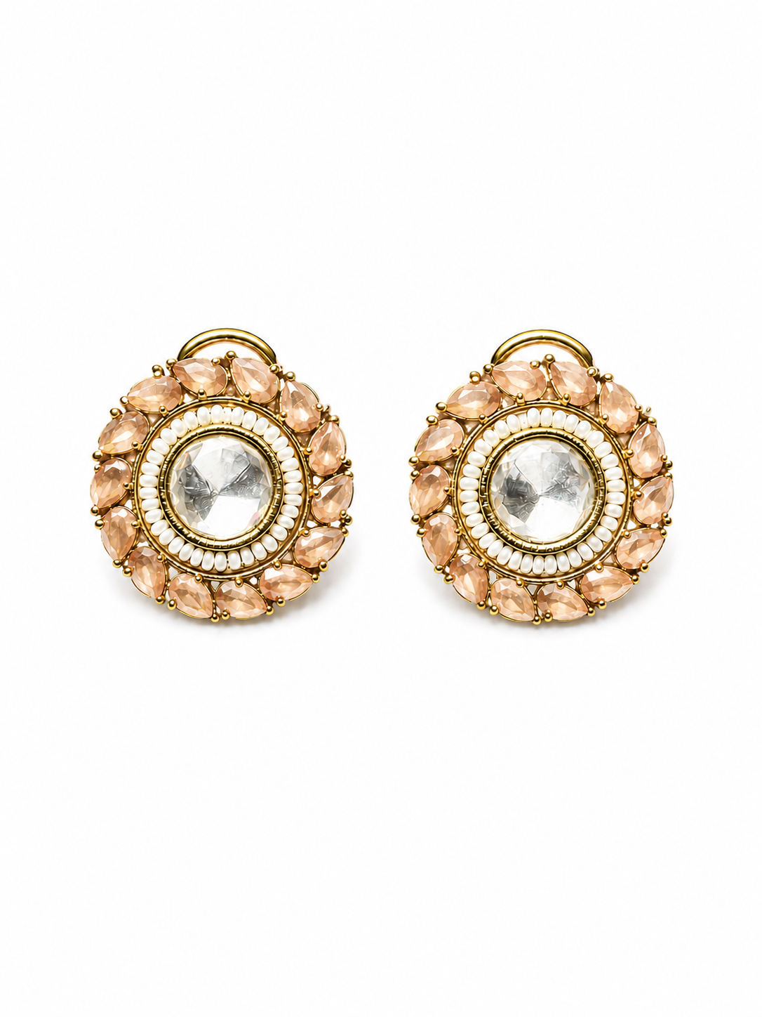 Itrani Gulnar Statment Earring-Anti Tarnish Cocktail Earring