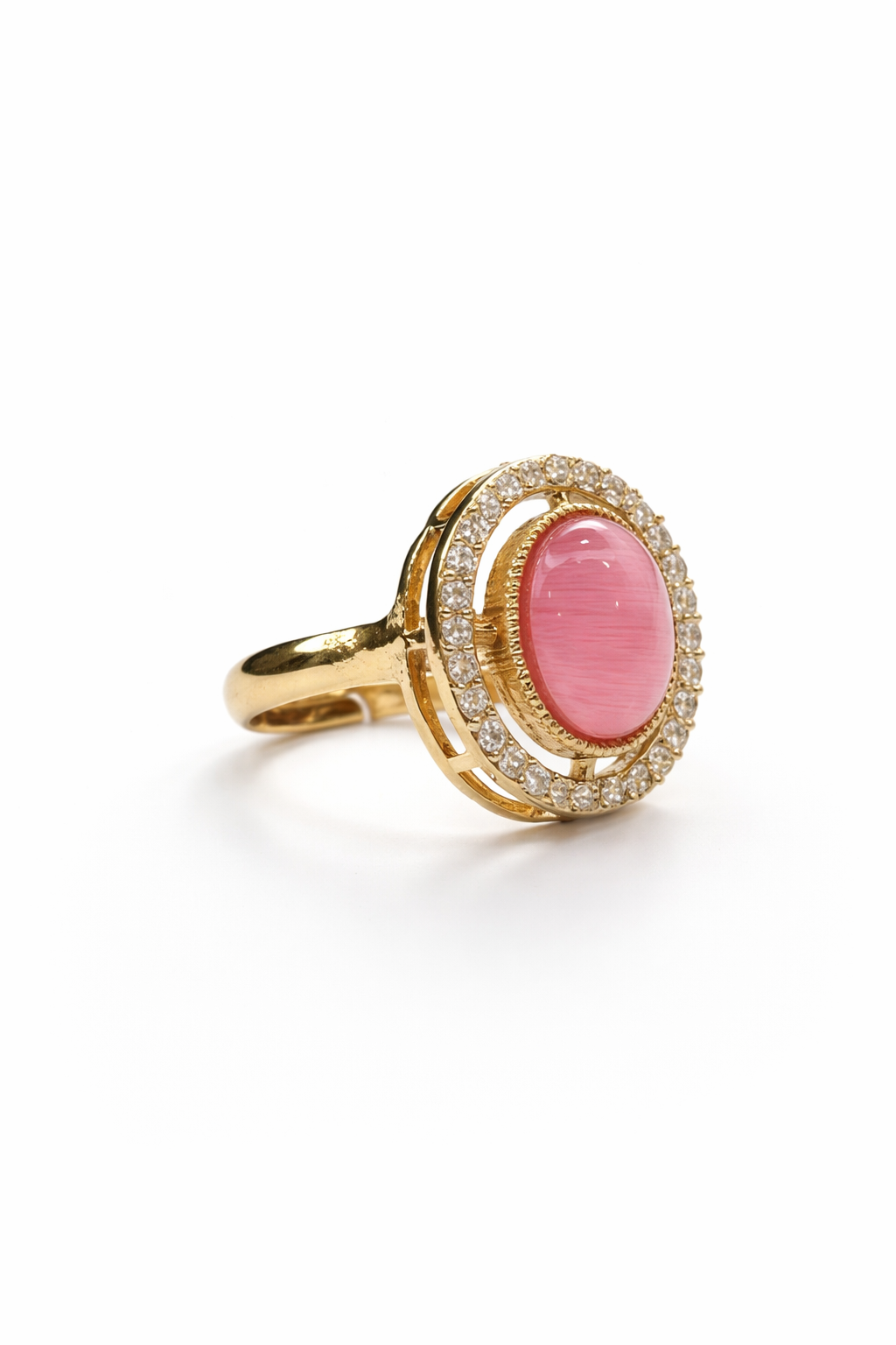 Itrani Elegant,Daily Wear Pastel  Stone Statement Rings