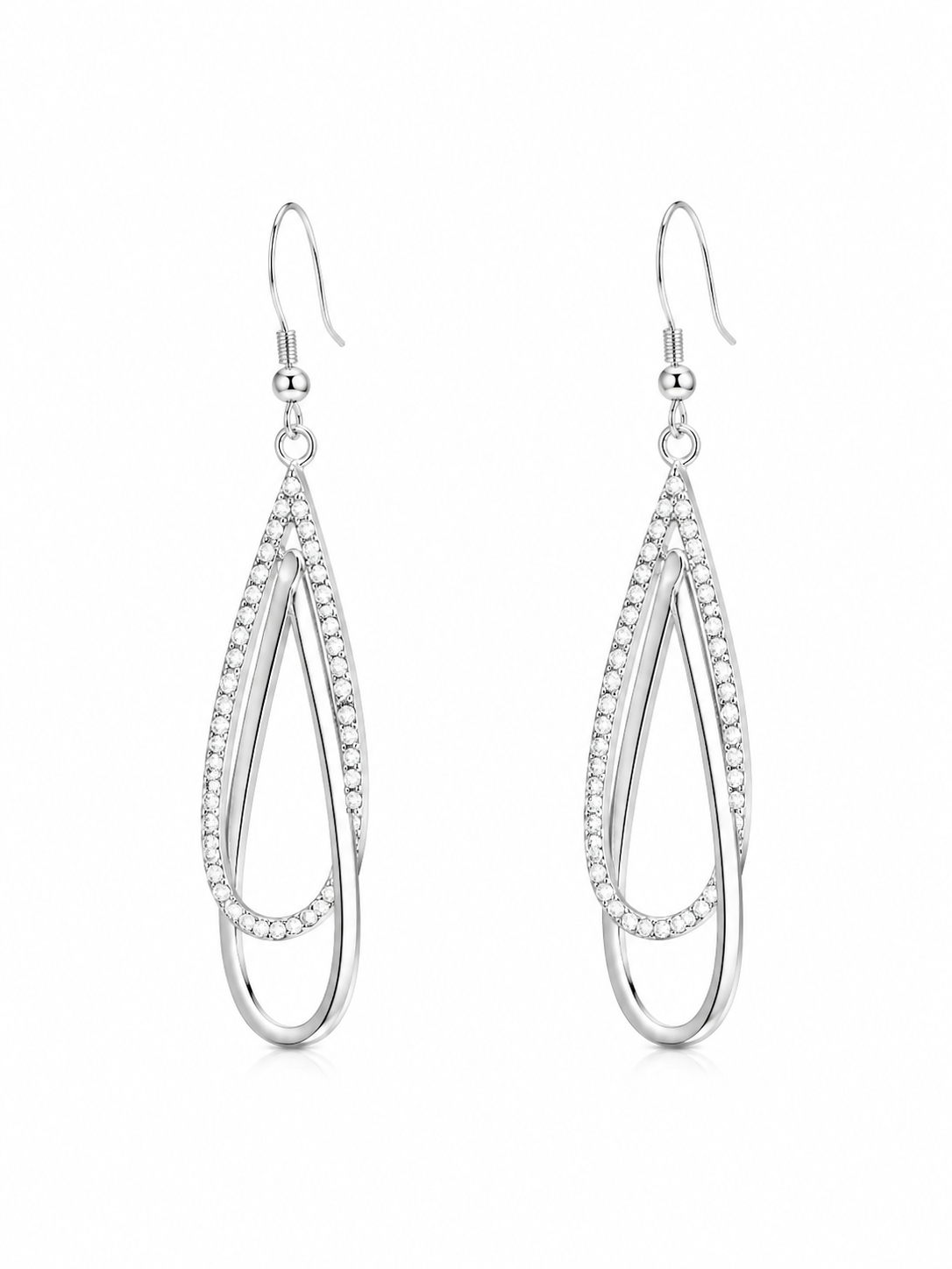 Itrani Celestial Teardrop Crystal Earrings