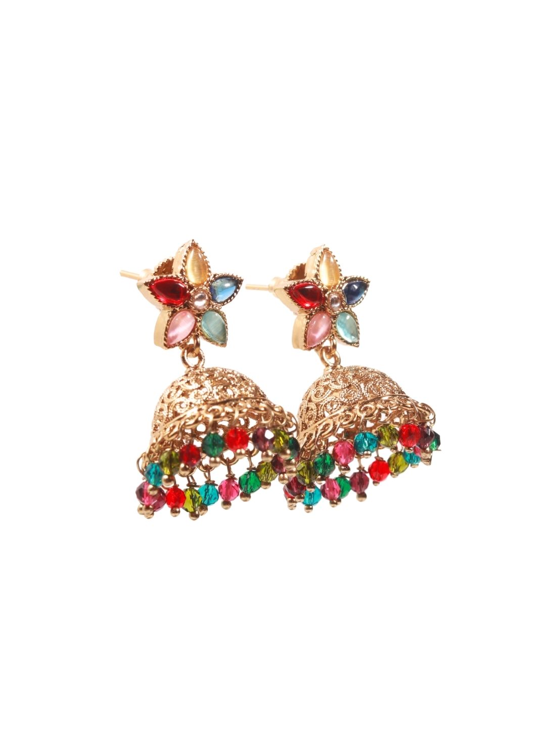 Festive Radiance Jhumkas
