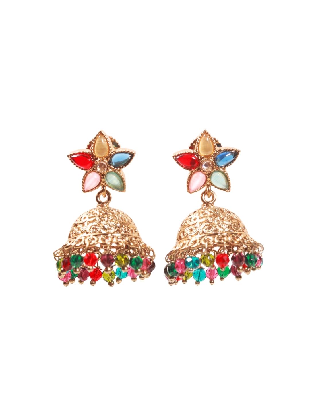 Festive Radiance Jhumkas