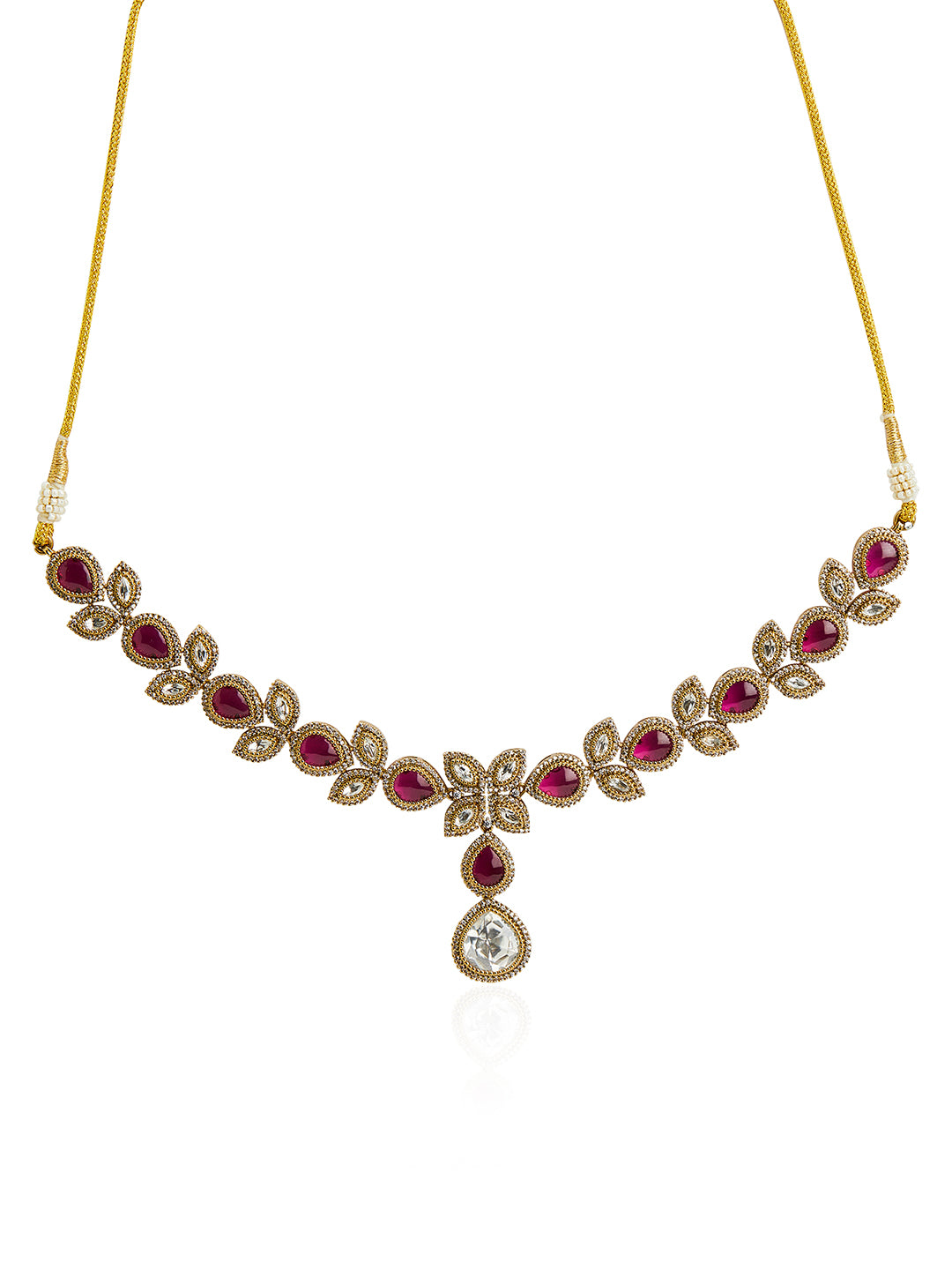 Itrani Rani Polki Grace Necklace Set