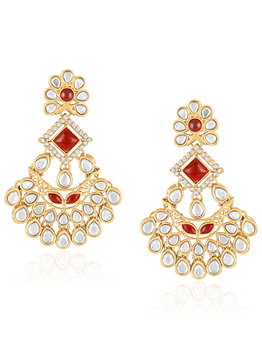 Itrani Ruby Radiance Reverse AD Stone Bridal Set