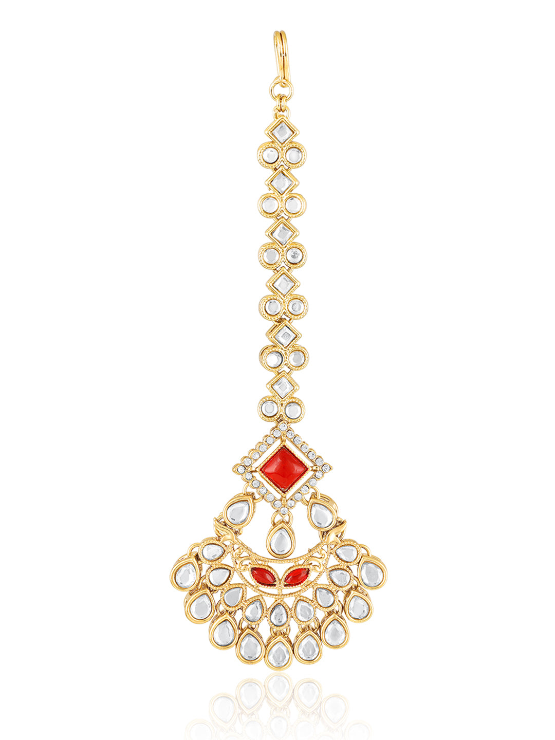 Itrani Ruby Radiance Reverse AD Stone Bridal Set