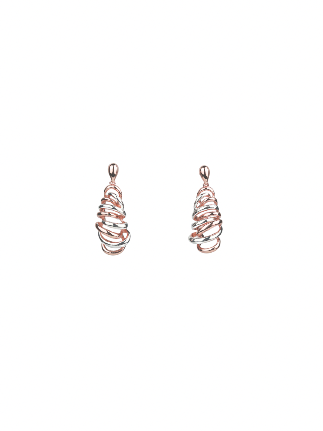 Itrani Spiral Luxe Drop Earrings