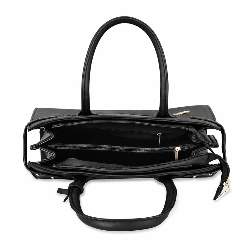 Itrani Black Elegance Shoulder Handbag