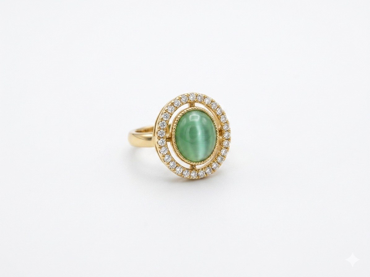 Itrani Elegant,Daily Wear Pastel  Stone Statement Rings