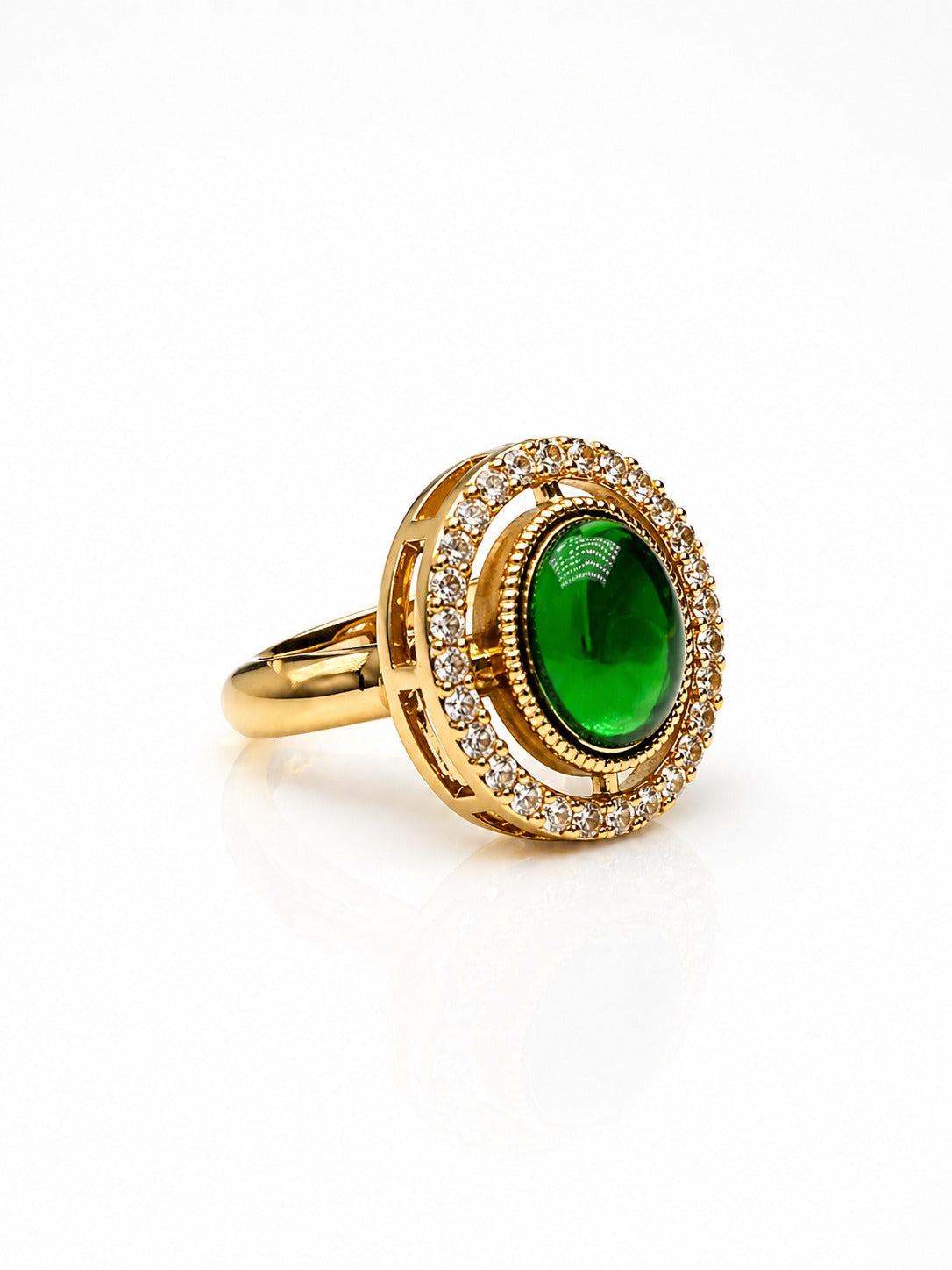 Itrani Elegant,Daily Wear Pastel  Stone Statement Rings