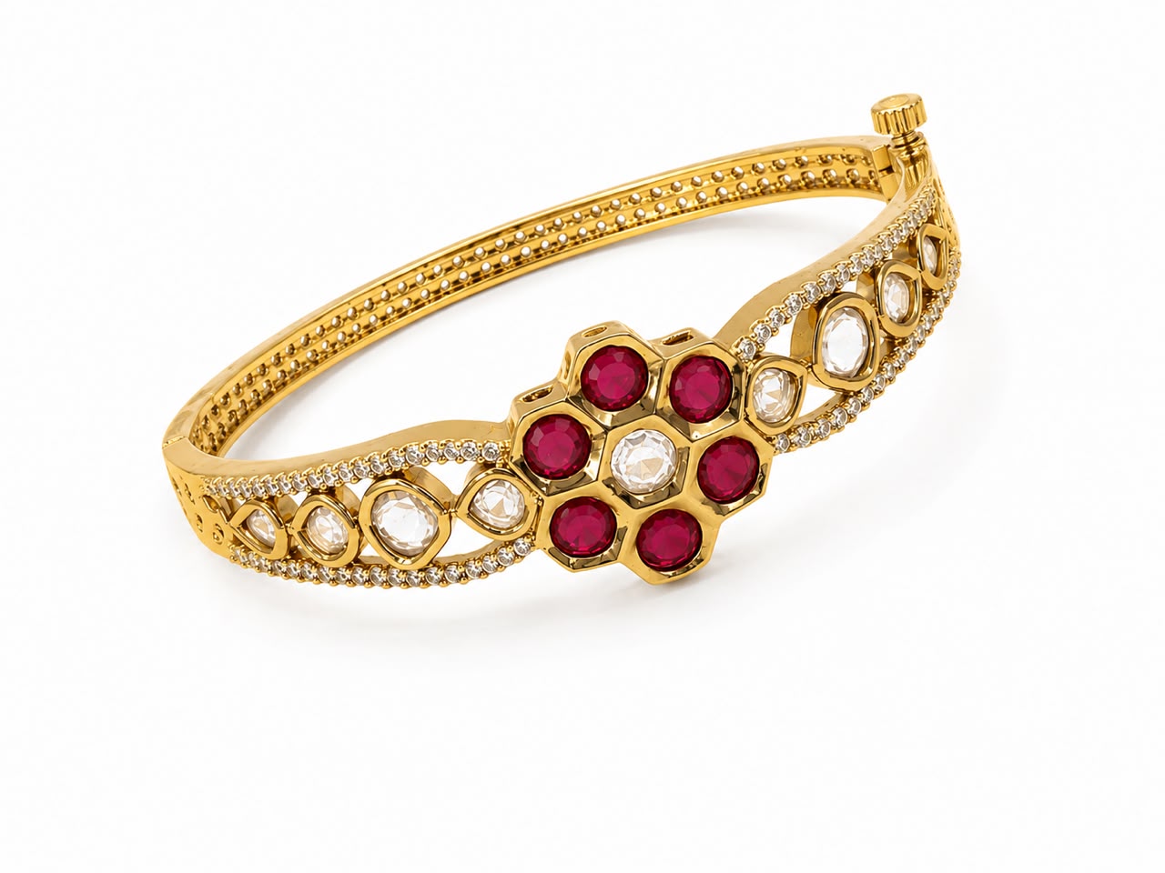 Itrani Aarohi  Anti-Tarnish Brass Bracelet