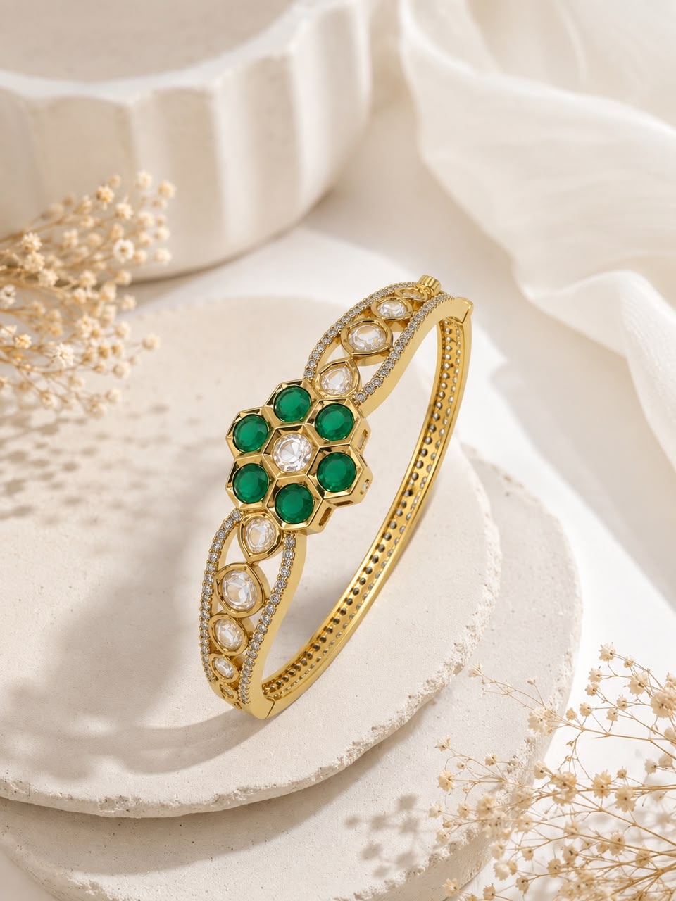 Itrani Aarohi  Anti-Tarnish Brass Bracelet