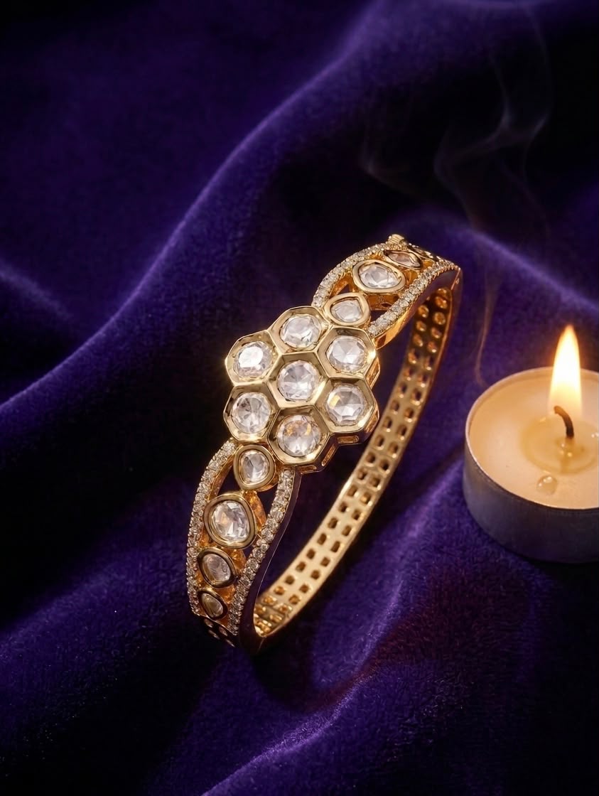 Itrani Aarohi  Anti-Tarnish Brass Bracelet
