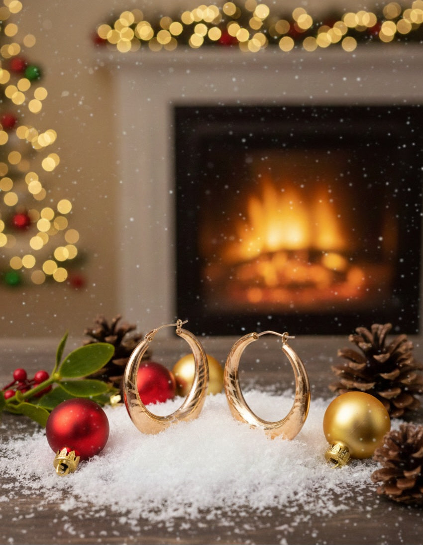 Itrani Eclipse Statement Hoop Earrings